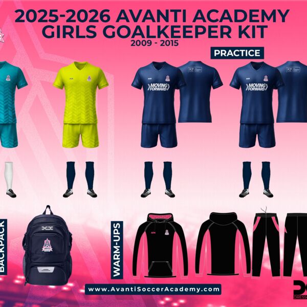 Avanti Girls Academy Goalie Kit Thumbnail