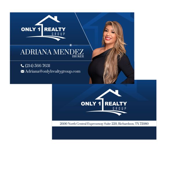 Blue Business Cards Thumbnail