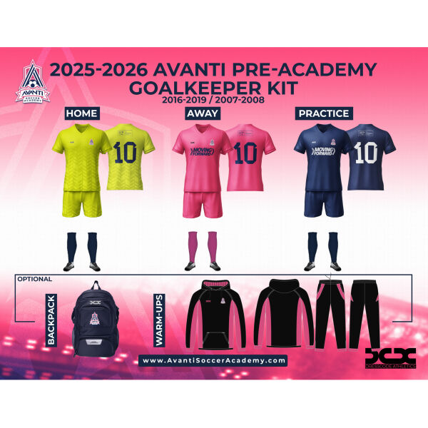 Avanti Pre Academy Goalie Kit Thumbnail