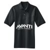Heavyweight Cotton Pique Polo with Pocket Thumbnail